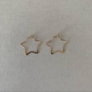 Brandy Melville star earrings